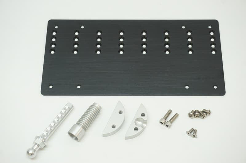 Billet Aluminum Adjustable Front License Plate Mount