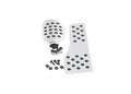 2-Piece Pedal Set with Rubber Grips