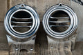 Tres A/C Vents with Chrome Bezels