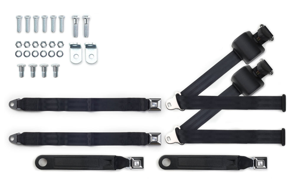 3-Point Retractable Shoulder Belt Kit
