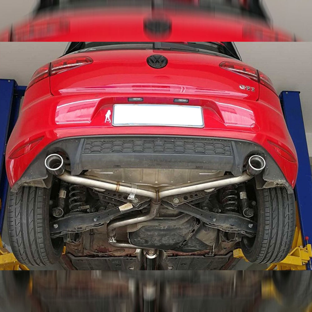 Stainless Steel Cat-Back Exhaust System 3-Inch Piping