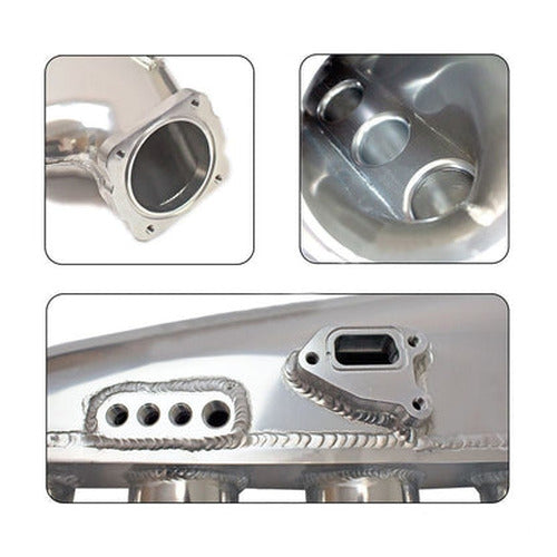 Cast Aluminum Intake Manifold Set with 90mm Throttle Body and Fuel Rail