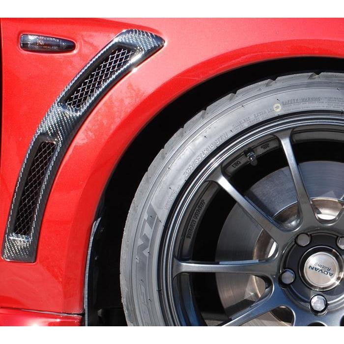 V-Style Carbon Fender Vents