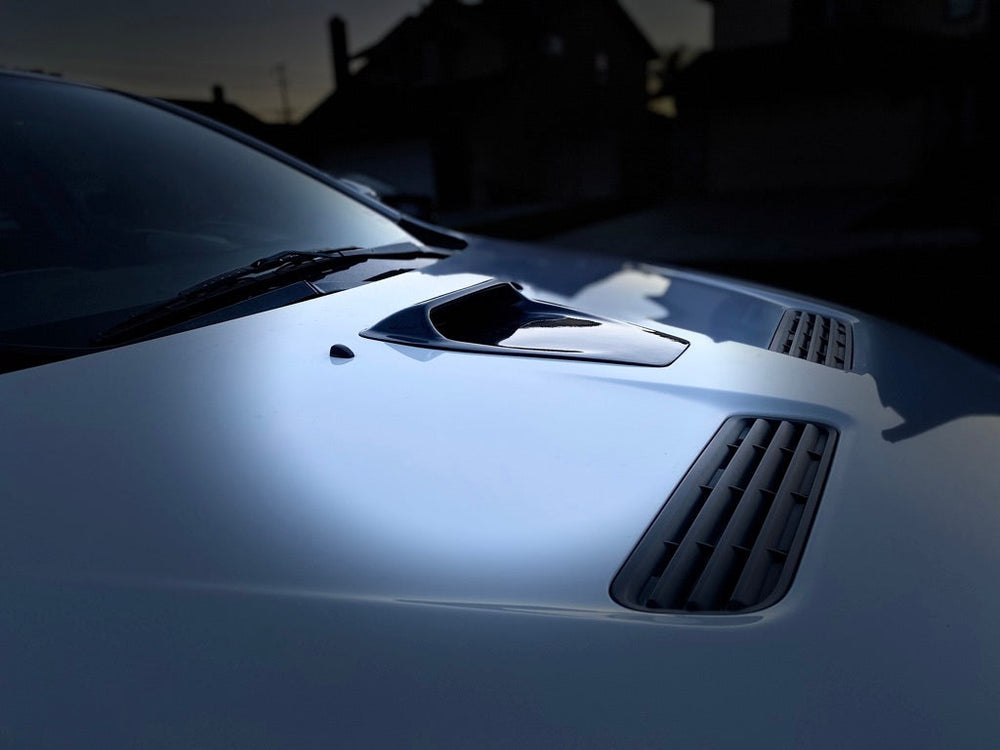 CW-Style Carbon Fiber Hood Scoop