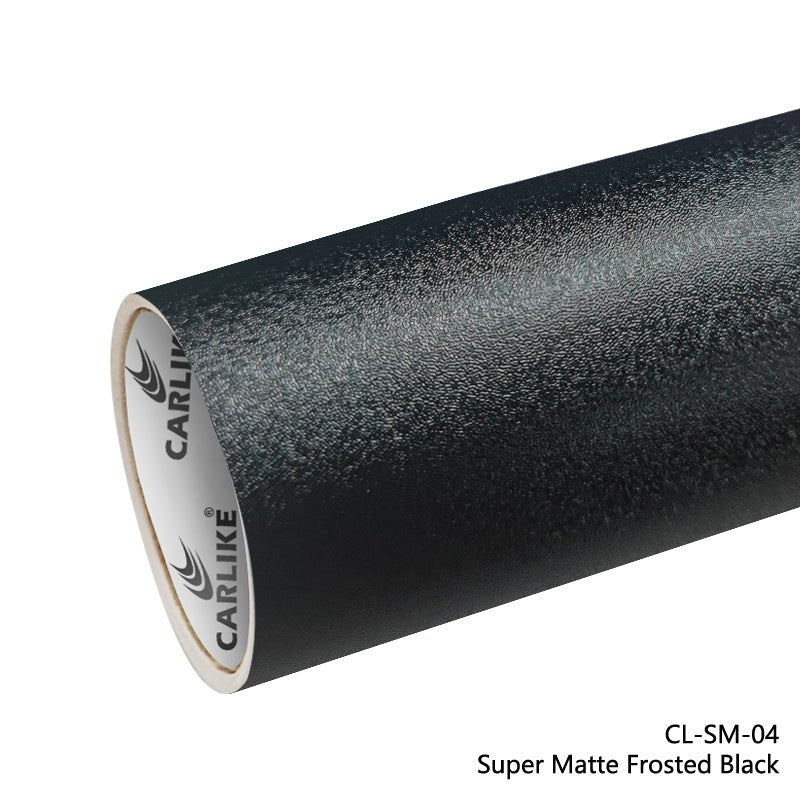 Super Matte Frosted Black Vinyl Car Wrap