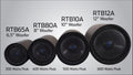 12-Inch 600W Powered Subwoofer Tube