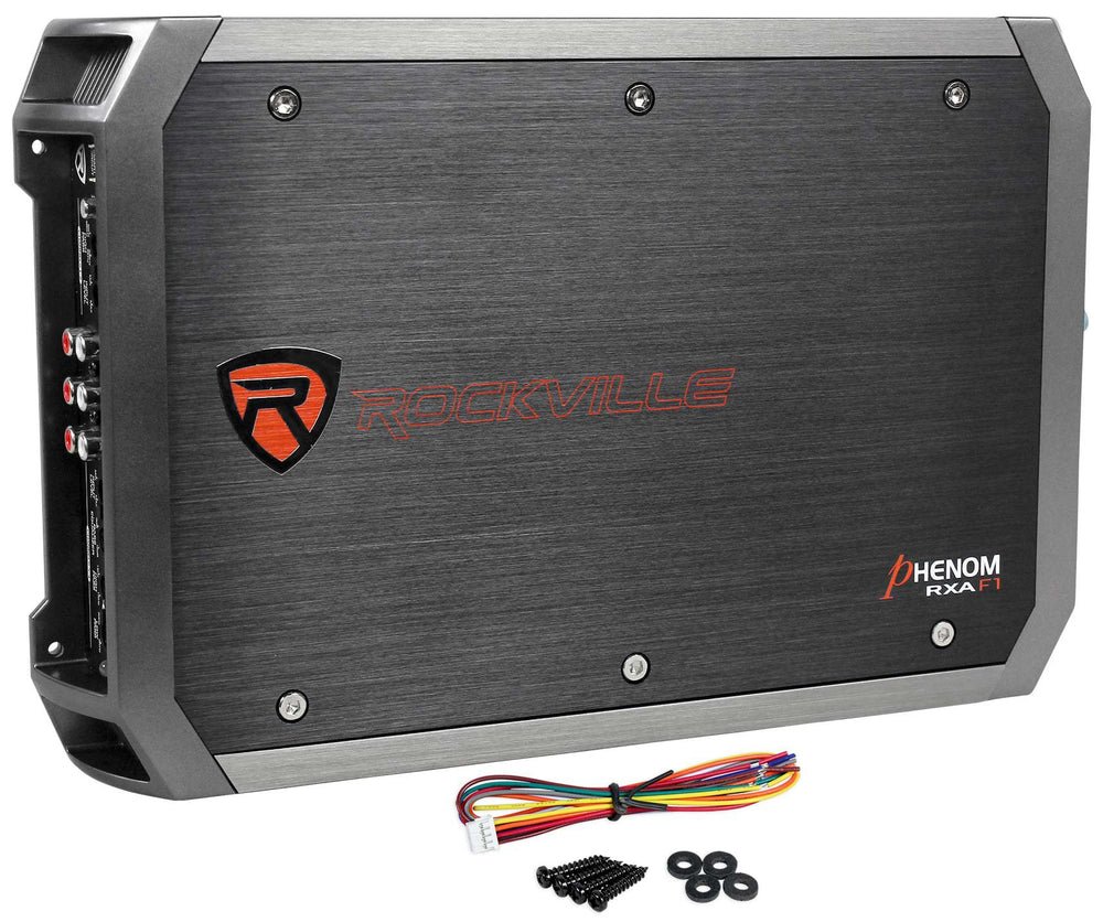 1600W Peak / 380W RMS Dyno-Certified 4-Channel Car Amplifier