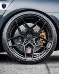 Split 5-Spoke Rotary Forged Wheel
