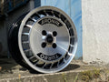 15-Inch Black Front Diamond Cut Aluminum Wheel