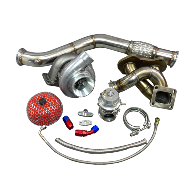 Single Turbo Manifold Downpipe Intercooler Kit