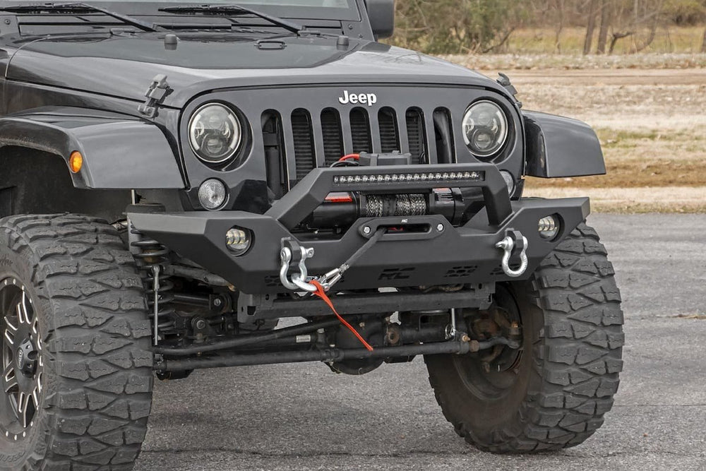 High-Clearance Rear Bumper w/ 20-Inch LED Light Bar