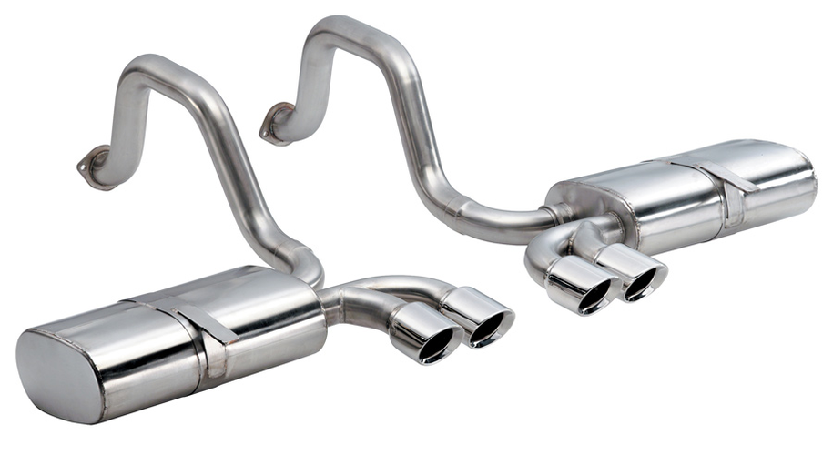 3-Inch Dual Rear Exit Cat-Back Exhaust System