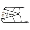 BMR 08-17 Challenger Bolt-On Subframe Connectors - Black Hammertone