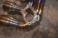 Chevy C8 Stingray, 6.2L , Catback, Grade 5 Titanium, Titanium 4" Tips