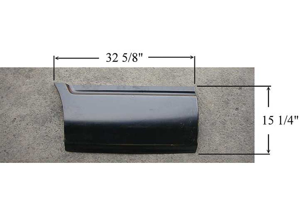 LH FRT LOWER SECTION 7FT BOX S10/SONOMA 9404
