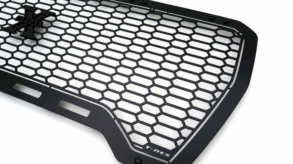 1921 SIERRA 1500 STEALTH LASER X GRILLE BLACK MILD STEEL 1PC INSERT