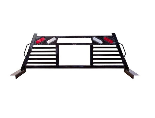 9402 RAM OPEN WINDOW HEAVY DUTY HEADACHE RACK W/ LIGHTS