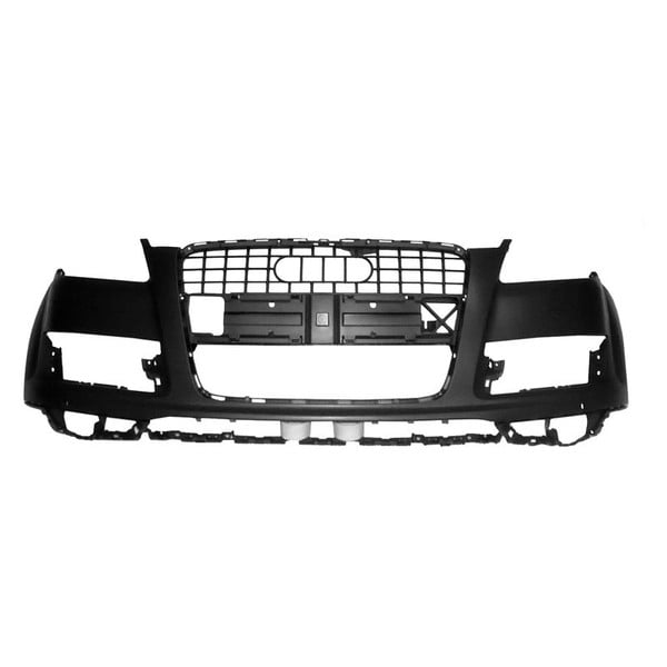 FRONT BUMPER COVER W/O SLINE PKG; W/H/LAMP WASHERS; W/PARKING AID; PRIME AUDI Q7 1015