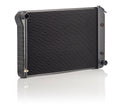 BE COOL OE RESTORATION BLACK FINISH CROSSFLOW RADIATOR FOR FIREBIRD W/AUTO TRANS (CORRECT T/A)