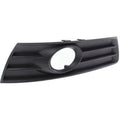 RH FRONT BUMPER GRILLE (P) BLK W/FOG HOLE (LOWER) PASSAT CC 0912