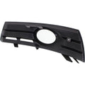 RH FRONT BUMPER GRILLE (P) BLK W/FOG HOLE (LOWER) PASSAT CC 0912