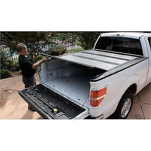 1418 SILVERADO/SIERRA 1500 6.5 FT BED HARD FLUSH MOUNT TRI FOLD TONNEAU COVER