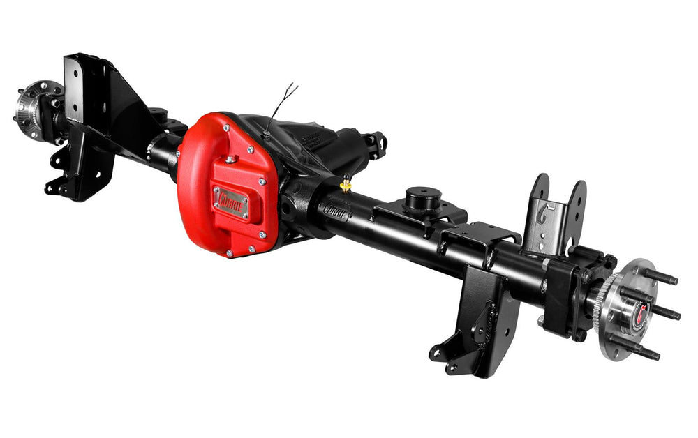 CURRIE LP60 REAR AXLE - JL SPORT SAHARA - 68 WIDE SEMI-FLOAT 40-SPLINE - 5X5 PATTERN - ARB 5.13 GEAR SATIN BLACK