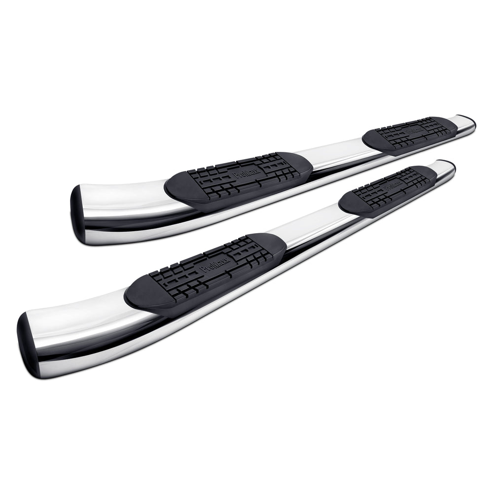 9916 F250/F350 SUPER DUTY CREW CAB 5IN CURVED SS OVAL TUBES