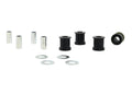 Control arm - lower outer bushing 4 Bushings 4 Tubes 4 Washers Grease