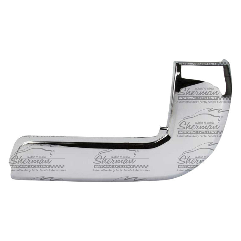 CAPA RH RR BUMPER EXTENSION OTR END CAP; W/PARKING ASSIST; CHROME TOYOTA TACOMA 1620