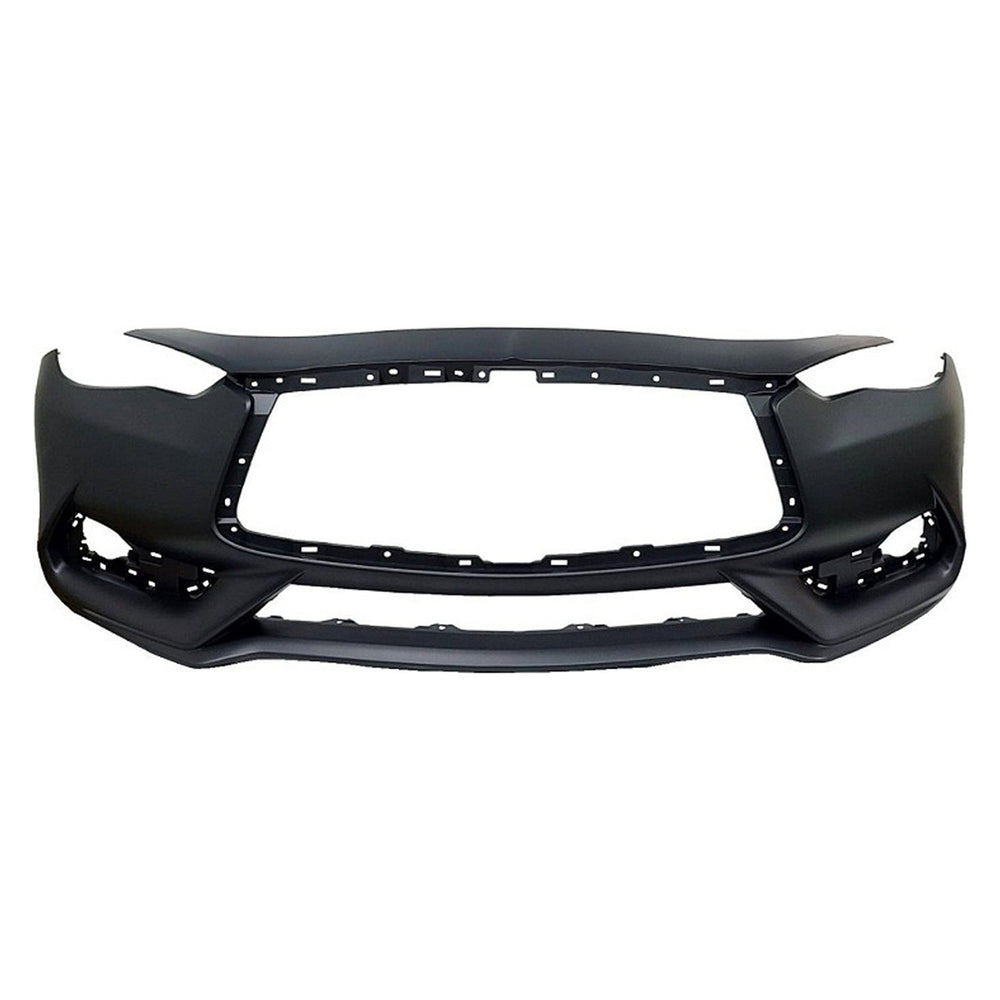 FRONT BUMPER COVER W/O OBJECT SENSORS;PRIME INFINITI Q60 17C