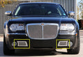 0510 CHRYSLER 300C (ONLY) UPPER CLASS MESH POLISHED 2 PC BUMPER GRILLE