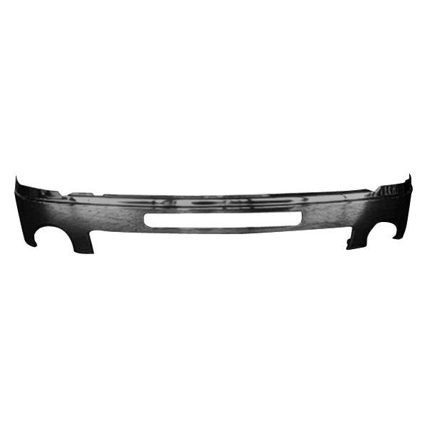 CAPA FRT BUMPER FACE BAR EXC HYBRD; W/TOWING PKG; CHROME GMC SIERRA 1500 0713
