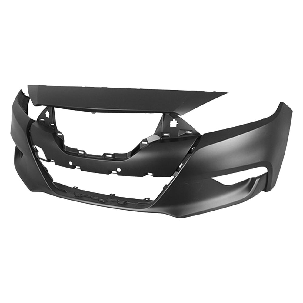 CAPA FRT BUMPER COVER S; W/O PARK DISTANCE SENSORS; PRIME NISSAN MAXIMA 1618