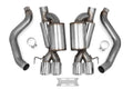 0508 C6 CORVETTE AXLE BACK EXHAUST W/MUFFLERS