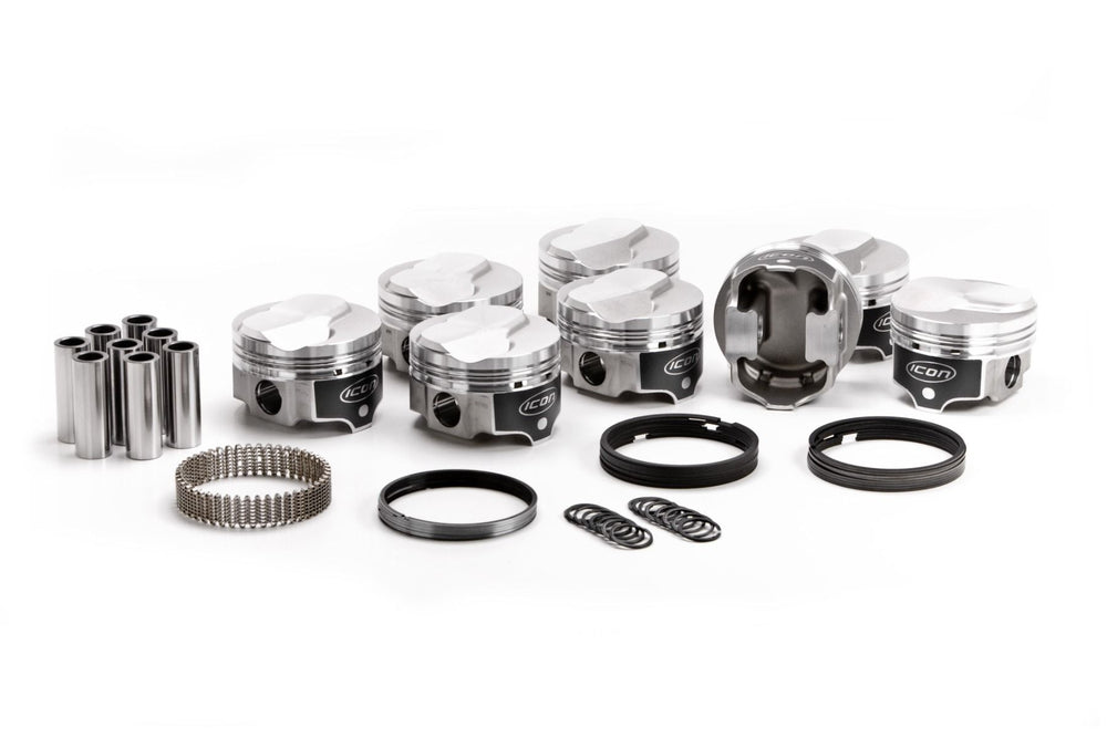 CHEVROLET 396 402 ROD 6.135 SOLID DOME 17CC 1V ICON FHR PISTON SET