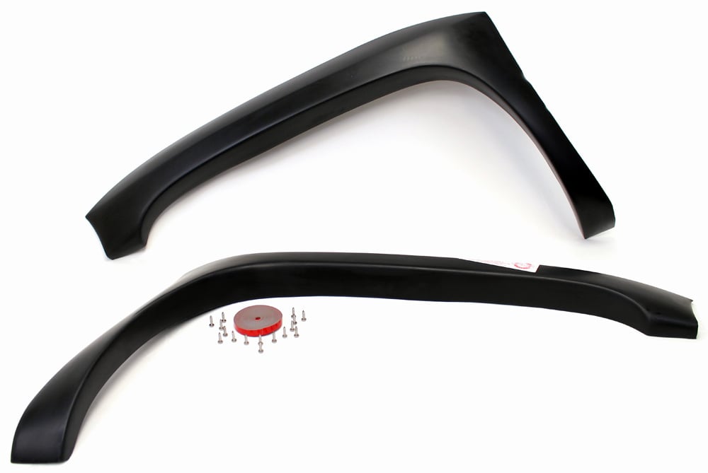 9905 SIERRA FENDER FLARES SET ROUND STYLE URETHANE