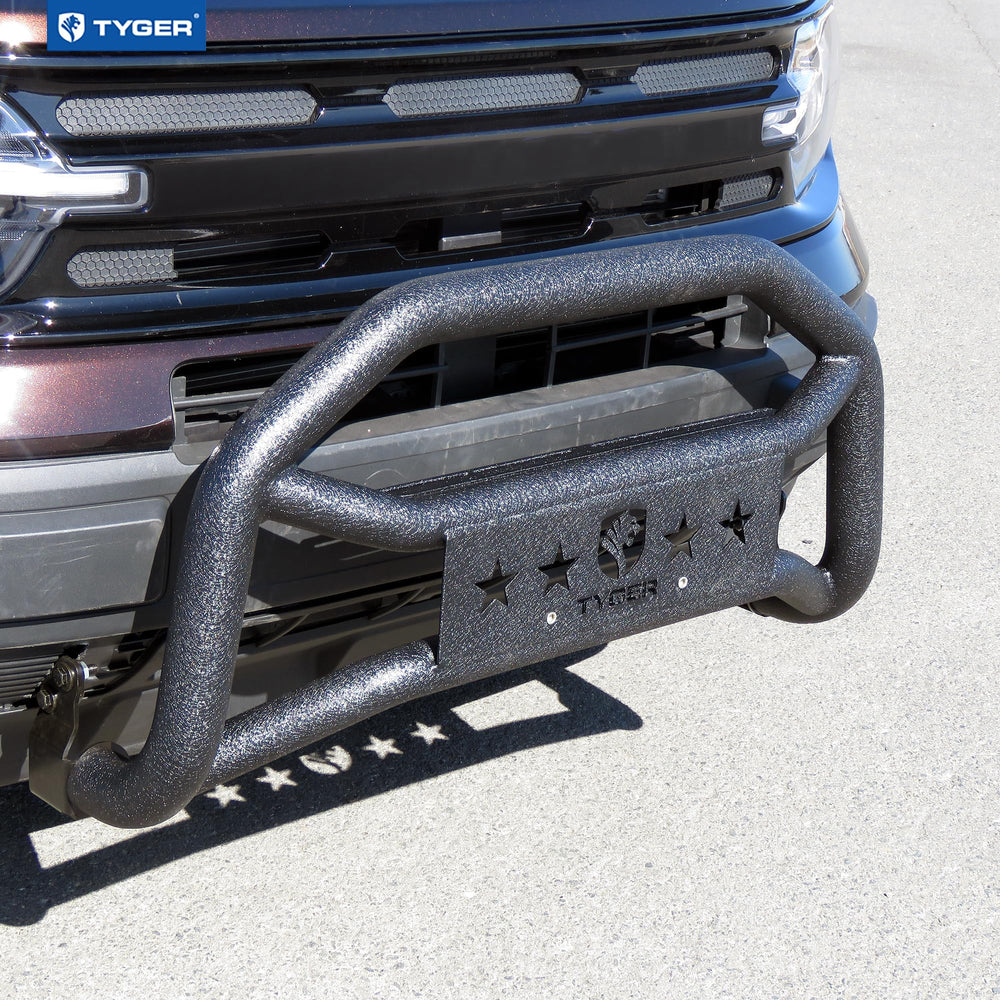 2122 BRONCO SPORT 4 DR FRONT BUMPER GUARD TEXTURED BLACK
