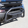 2122 BRONCO SPORT 4 DR FRONT BUMPER GUARD TEXTURED BLACK
