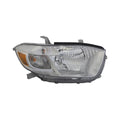 RH HEADLAMP ASSY COMPOSITE; BASE|LIMITED|SE; USA BUILT; HIGHLANDER 1010