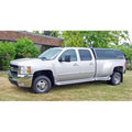 1111 SILVERADO/SIERRA HD DIESEL CREW CAB FIBERGLASS RUNNING BOARDS(BRKTS SOLD SEP)