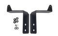Front Bumper Top LED Kit Black Mild Steel Bolt-on no drilling required Includes (1) 30 Inch ZROADZ LED Curved Double Row Light Bar and Universal Wiring Harness
