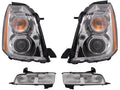RH HEADLAMP ASSY COMPOSITE; DTS 0611