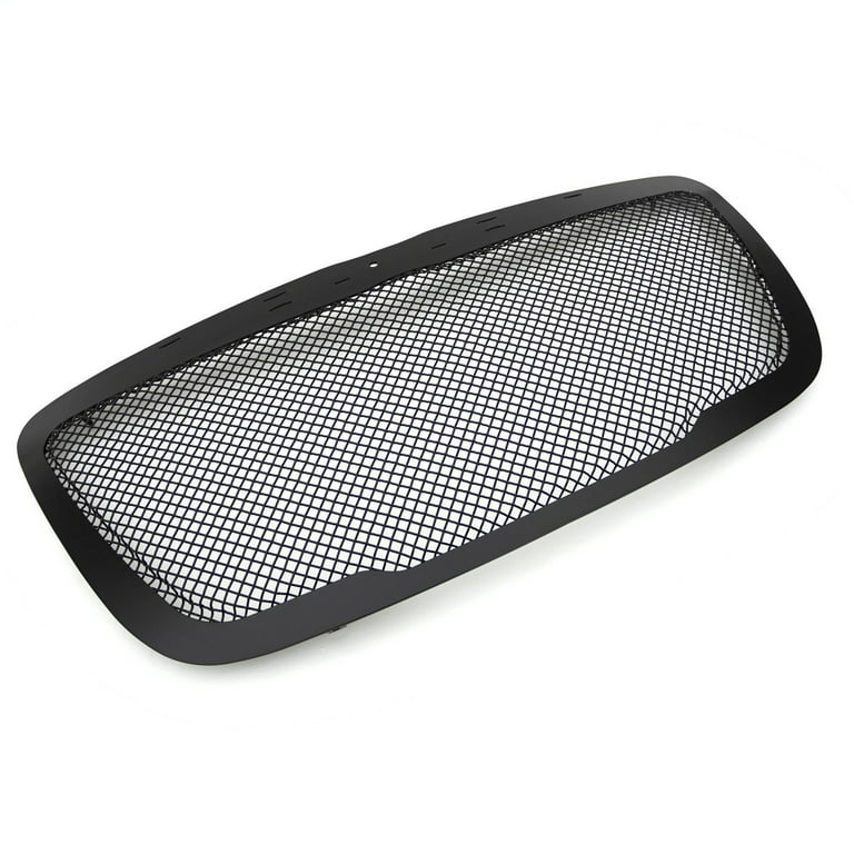 1114 CHRYSLER 300 UPPER CLASS MESH GRILLE BLACK W/MESH CENTER OE LOGO INSTALLS ON TOP OF GRILLE