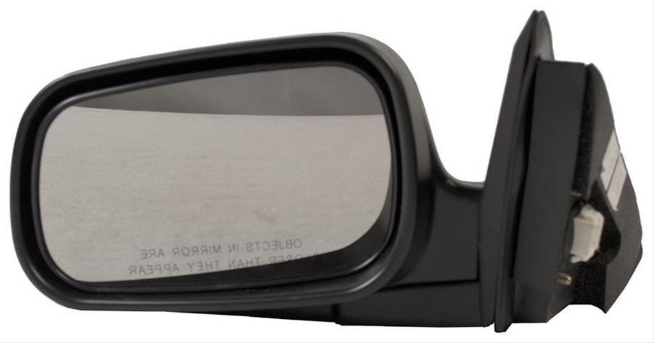 LH MIRROR OUTSIDE REAR VIEW; 4DR SEDAN/4DR WAGON; USA BUILT; POWER REMOTE; BLACK; ACCORD 9497