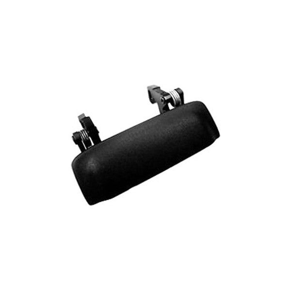 FRONT OTR DOOR HANDLE UNIV TEXTURED BLK W/ KEYHOLE ESCAPE 0107
