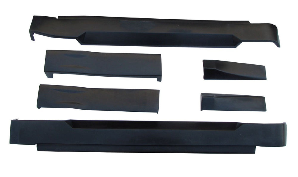 0713 SILVERADO STD CAB SHORT BED SIDE SKIRTS URETHANE
