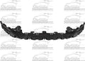 CAPA FRT BUMPER COVER REINFORCEMENT; UPPER FORD RANGER 19C