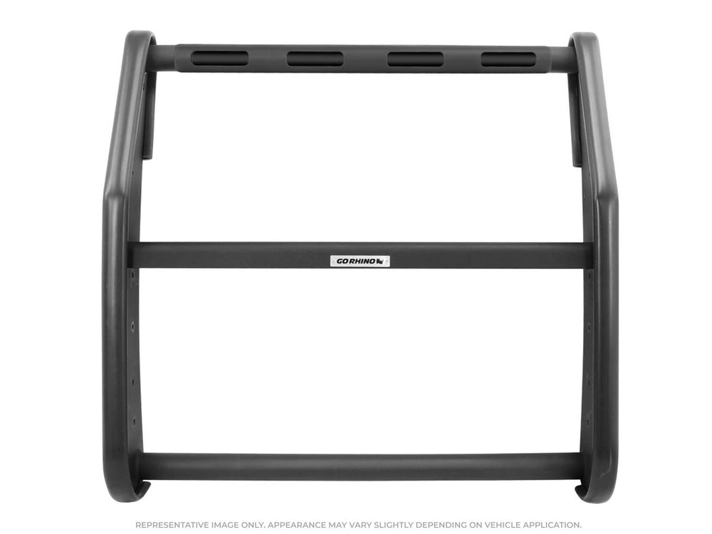 2021 INTERCEPTOR UTILITY LIGHT READY STEEL PUSH BUMPER+4LIGHT MASK PLATE(SOUNDOFF SIGNAL NFORCE)