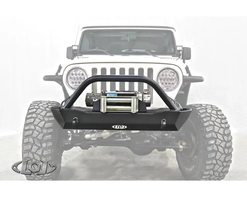 TJ LJ YJ Destroyer Shorty Front Bumper w No Guard